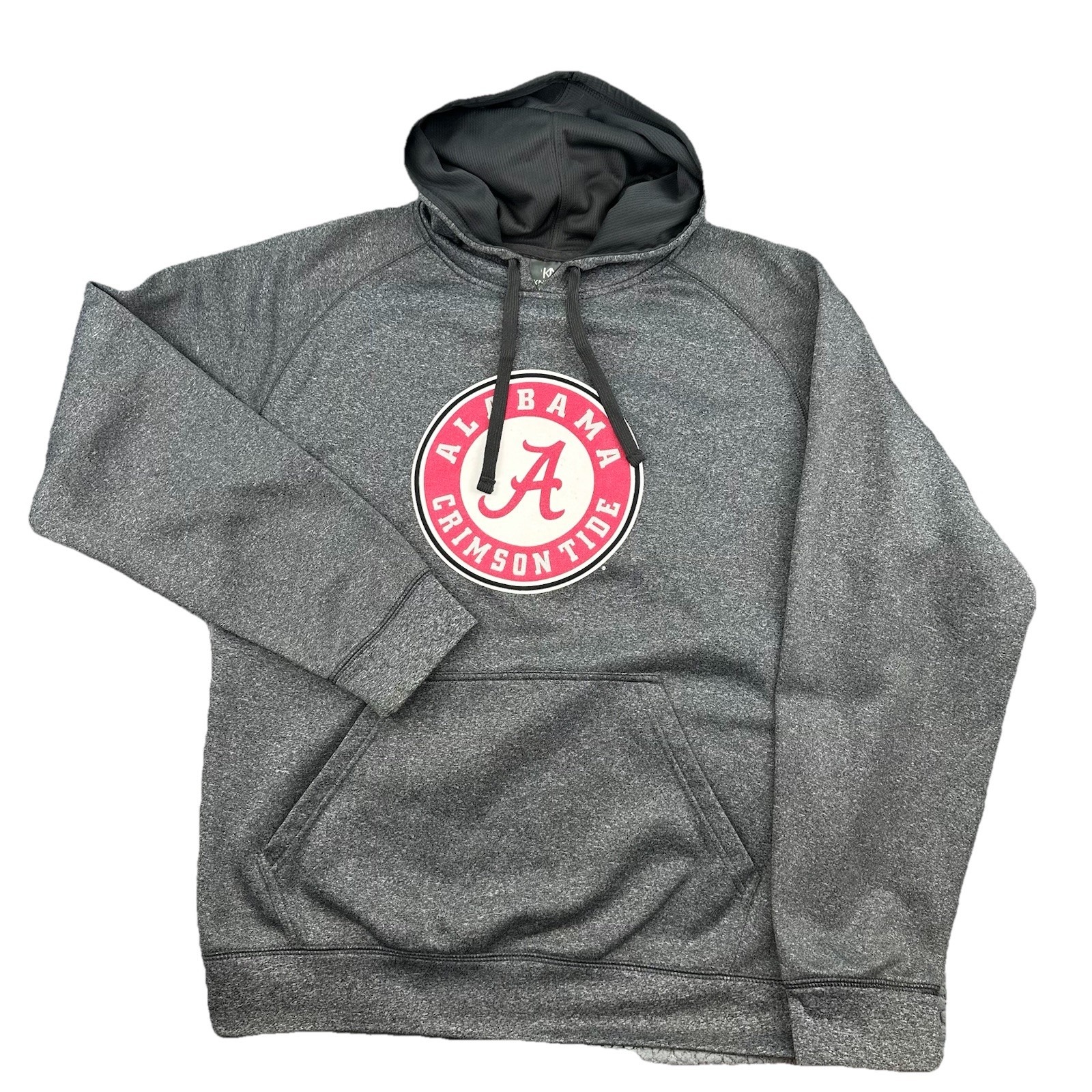 Alabama Crimson Tide Knights Apparel Sz Medium Ncaa Sec Football Heather Gray